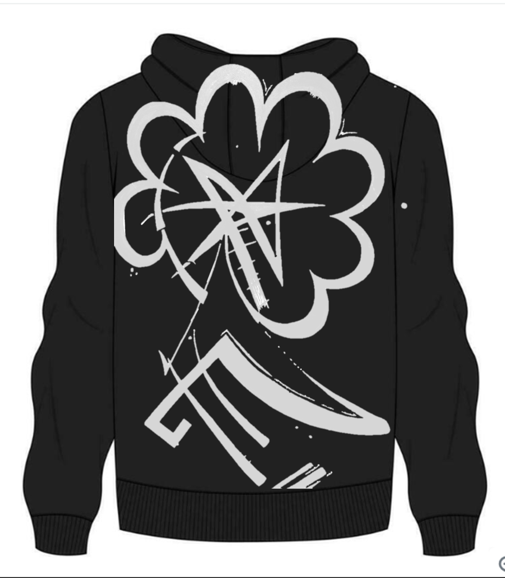 H0P3TR33 HOODIE (BLACK)