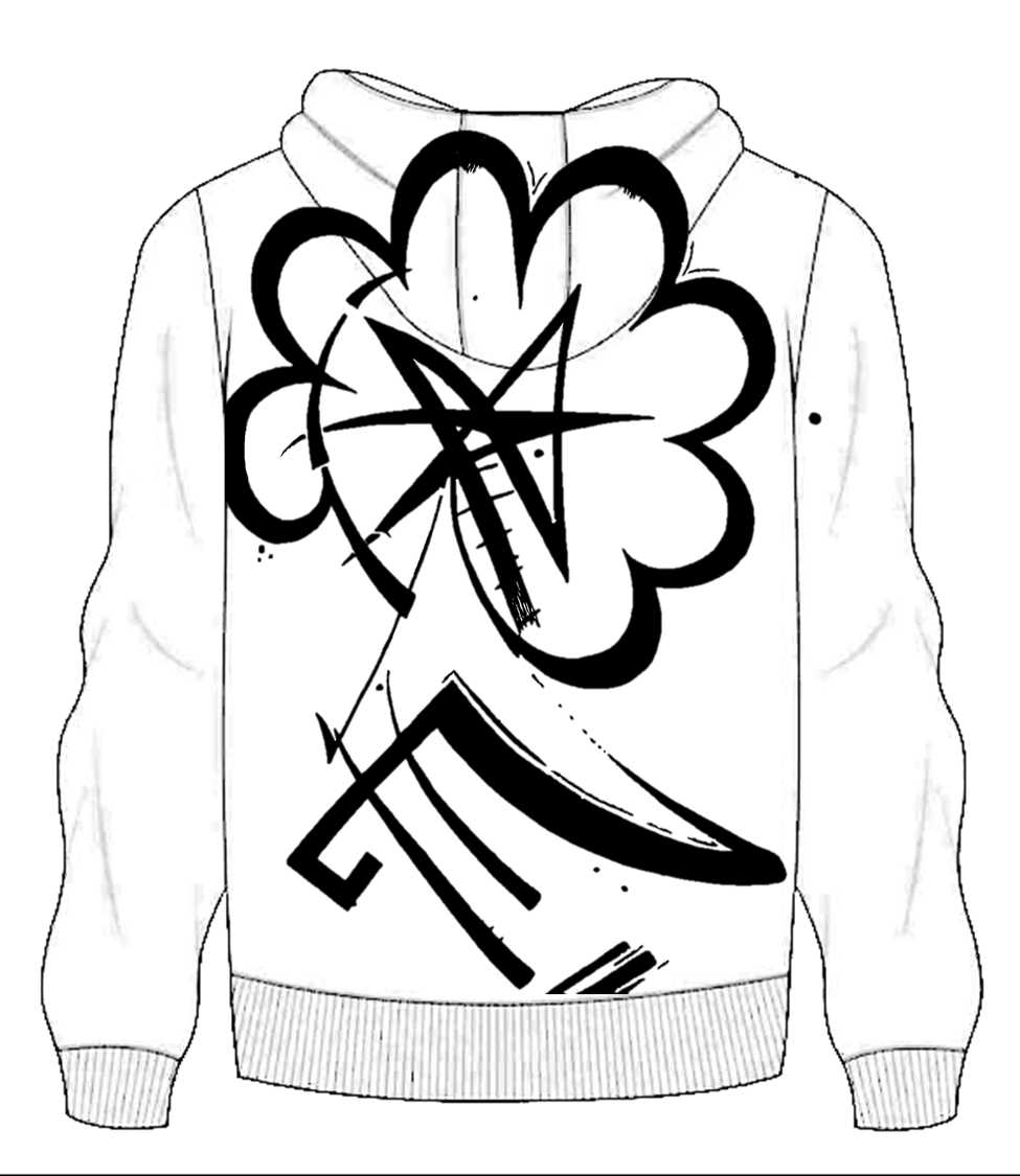 H0P3TR33 HOODIE (WHITE)